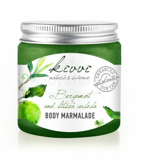 Kiwi Natural Cosmetics  БИО Мармелад для тела Бергамот и литсея кубеба 