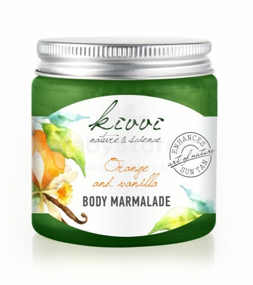 Kiwi Natural Cosmetics  БИО Мармелад для тела  Апельсин и ваниль