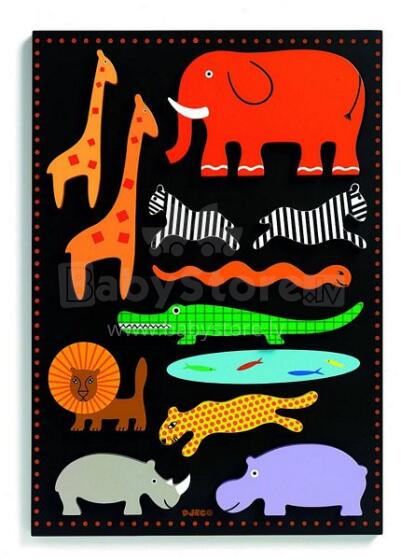 DJECO Wooden Puzzles Batablo DJ01027