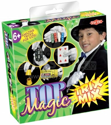 Nemokamas „Tactic Top Magic Trix Mix 01562T“ stalo įrankių žaidimas