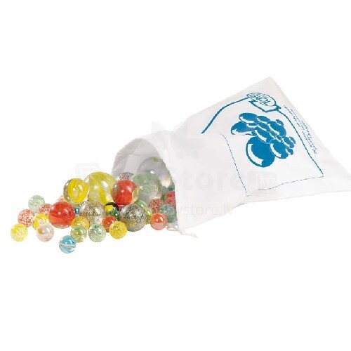 Goki Art.VG63952 My marble bag with 50 marbles