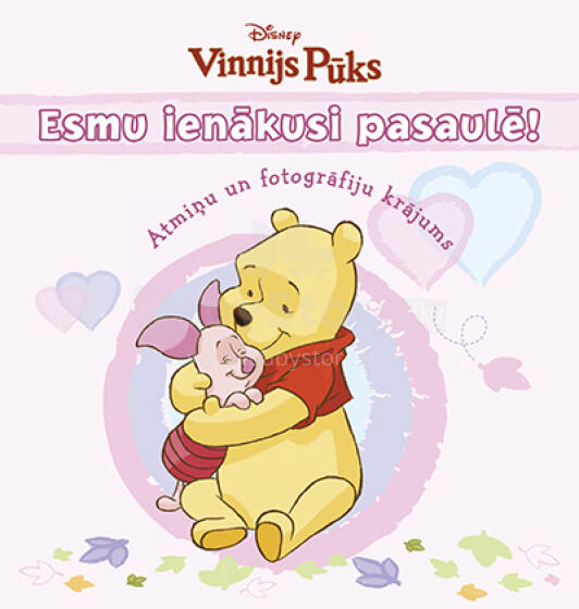 Disney Winnie the Pooh Baby book - latvian