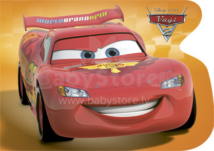 Disney Cars 2 Francesco Bareouli and Lighting MqQueen - latvian