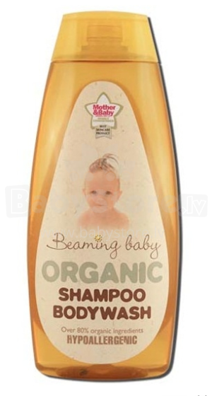 Beaming Baby Dabīgs šampūns un dušas gēls bērniem  250ml