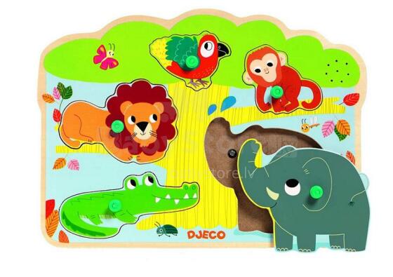 DJECO Wooden Puzzles Baobab DJ01708