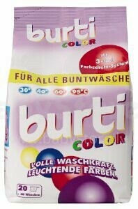 Burti Сolor Art.ZB02  Стиральный порошок для цветного и тонкого белья 1,5 кг