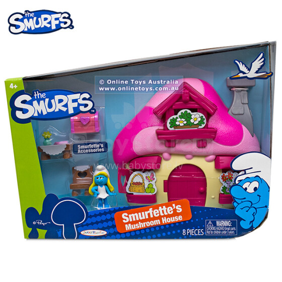 The Smurfs 53981 Mushroom House with Figure Wave