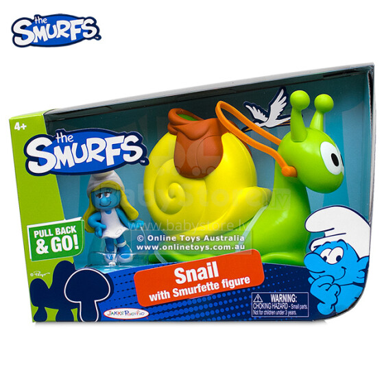 The Smurfs 56057 Smurfette snail
