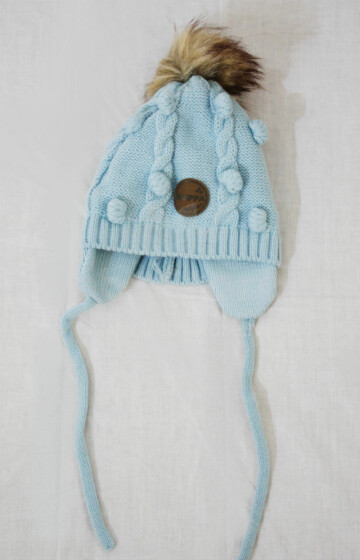 HUPPA '14 - вязаная шапочка для девочек Macy Art. 8357AW (XS-M), blue
