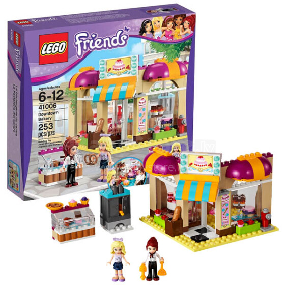 Lego Friends 41006 Центральная кондитерская  от 6 лет до 12лет