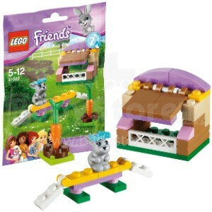 Lego Friends 41022  Домик кролика  от 5 лет до 12 лет
