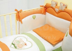  Baby Expert Cuore Комплект постельного белья с бортикам 