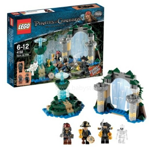 Lego 4192 Lego Pirates Karibų jaunystės fontanas
