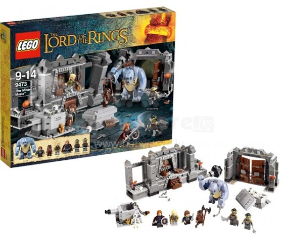 Lego 9473  Lord of the Rings Шахта Мория