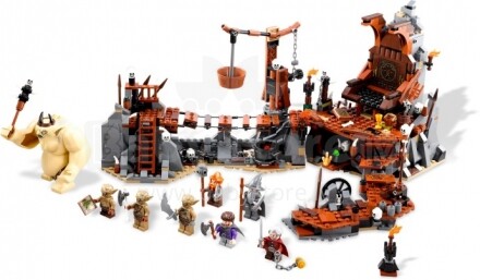 „Lego 79010“ kova su hobitais su Goblinų karaliumi