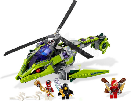 LEGO NinjaGo 9443 Serpentine helikopters