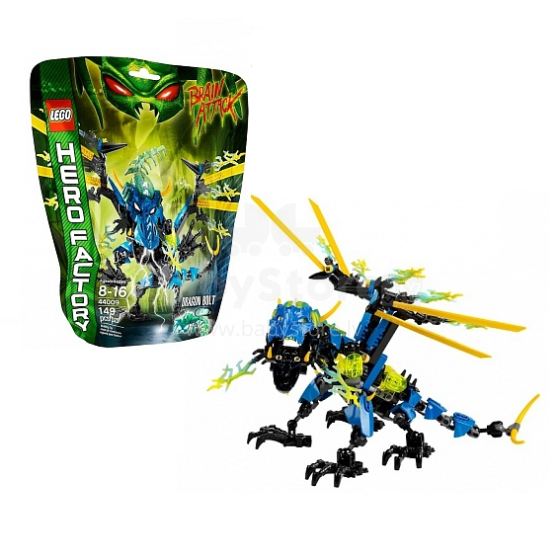 LEGO HERO FACTORY Dragon Zibens 44009