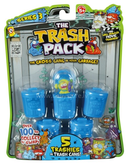 The Trash Pack- коллекция монстров 5 штук. 68044