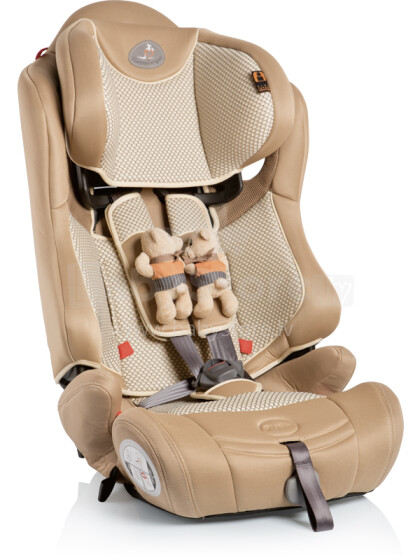 „MammaCangura Maximo Teddy Beige“ automobilinė kėdutė vaikams (9-36 kg)