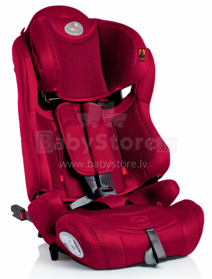 MammaCangura Maximo Fix Red Bērnu autokrēsls (9-36 kg)