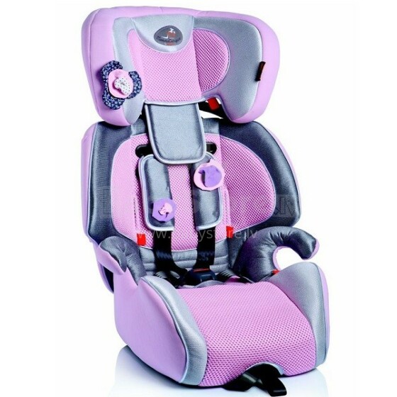MammaCangura Giotto Plus Fix Shining Pink Детское автокресло (9-36 кг)