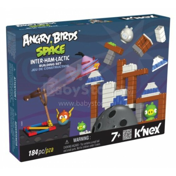 K'NEX Angry Birds Space Inter-Ham-Lactic spēle 72401