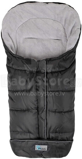 Alta Bebe Art.AL2204-12 black/grey Baby Sleeping Bag Bērnu Ziemas Siltais Guļammaiss