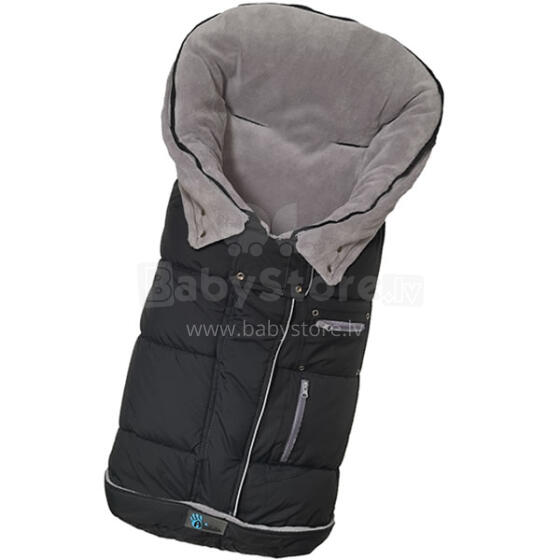 Alta Bebe Art.AL2274C-12 black/l.grey Baby Sleeping Bag Bērnu Ziemas Siltais Guļammaiss