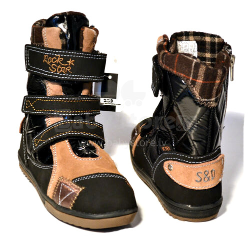 Kanz/Sons&Daugthers Snow Boots Girls 1040968 Ekstra komfortablas ziemas zābaki