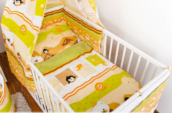 Edisa Sheeps Bērnu gultiņas aizsargapmale 180 cm