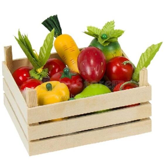 GOKI Art.51658 Fruits and vegetables in crate