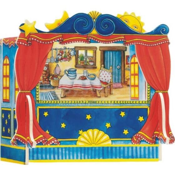 Goki VG51786 Finger-puppet theatre