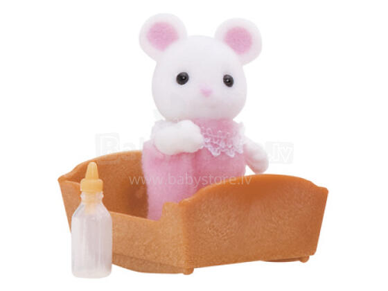 Sylvanian Art.5069SYL White Mouse Baby