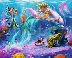 Walltastic Mermaids Classic Детские фотообои