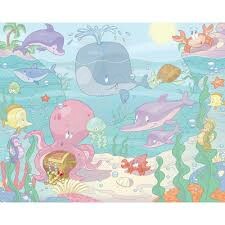 Walltastic Baby Under the Sea  Wallpapers