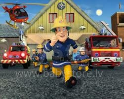 Walltastic Fireman Sam Licensed  Bērnu sienas