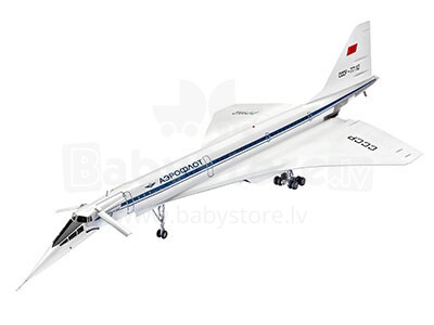 Revell 04871 Tupolev Tu-144D virsskaņas lidmašīnas modelis