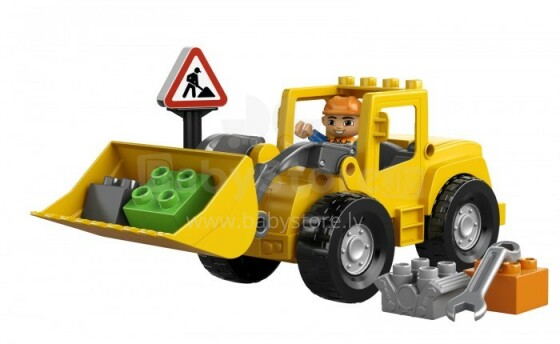 Lego Duplo frontālais iekrāvējs 10520