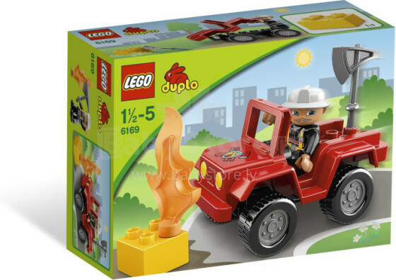 Lego Duplo ugunsdzēsējs 6169