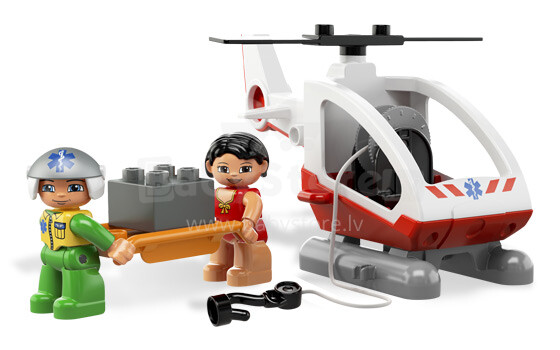 Lego Duplo Helikopters ambulance 5794