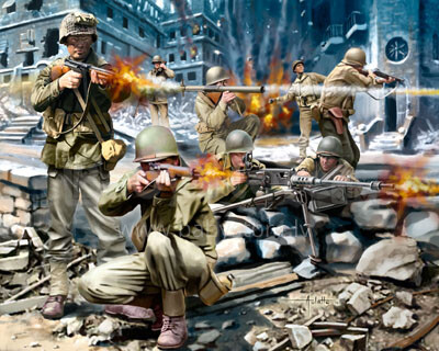 Revell 02599 American Infantry, WWII 1/76