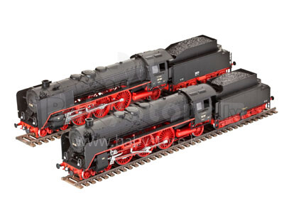 „Revell 02158“ greitojo traukinio lokomotyvai BR01 ir BR02 1/86
