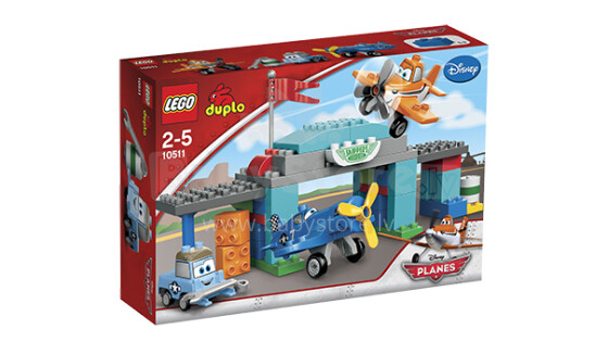 „Lego Duplo Planes“ mokyklos akrobatinio skraidymo kapitonas 10511