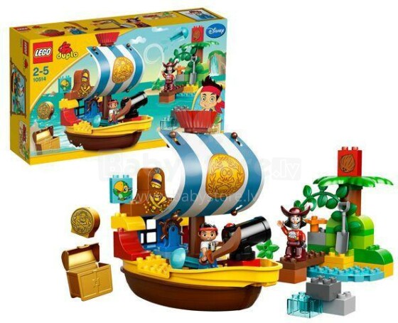 Lego Duplo Art. 10514L Jake pirātu kuģis