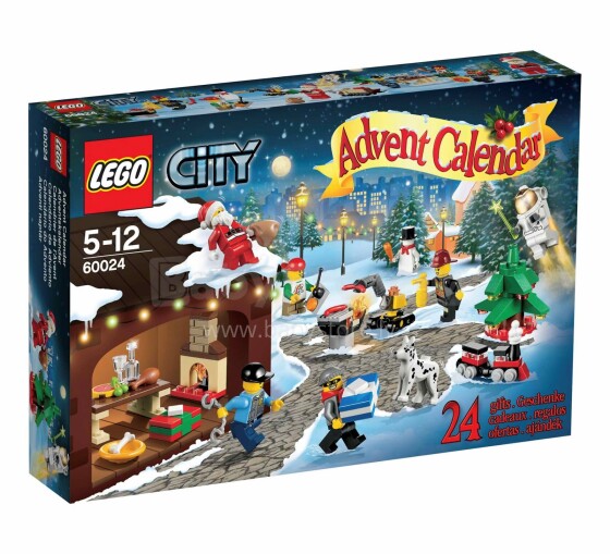  Lego City  New Year Calendar 60024
