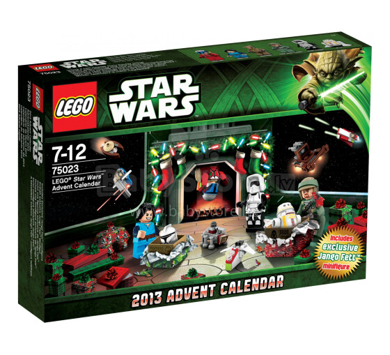  Lego Star Wars  New Year Calendar 75023