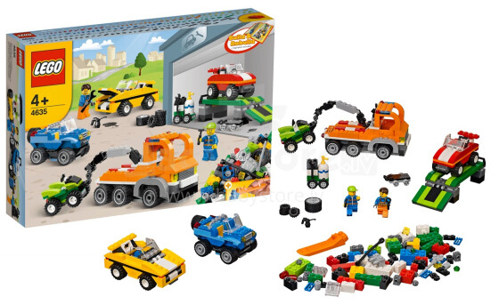 Lego Bricks More Весёлый транспорт 4635