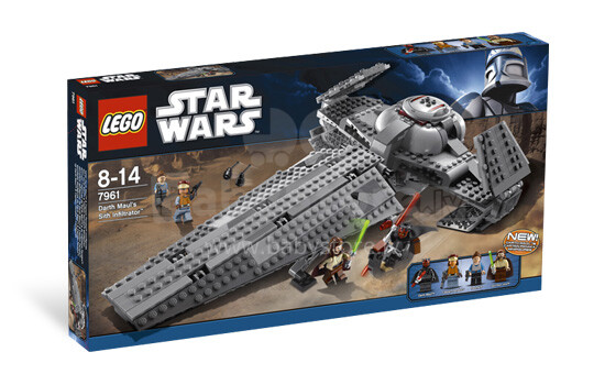 Lego Star Wars Sith scout ship of Darth Maul 7961