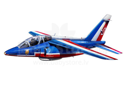 „Revell 64014“ modelio rinkinys „Alpha Jet“ „Patrouille de France“ 1/144