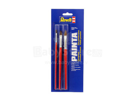 Revell 29610 Paint Flatbrush-Set 3p. (2,6,10)